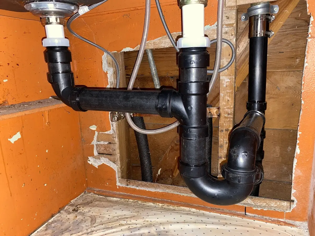 Professional Repiping Services equipment and tools on the job in East Renton Highlands